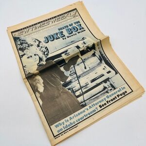 Vintage New Times Weekly Phoenix AZ Nov 7-13 1979 Death of the Juke Box